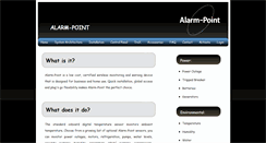 Desktop Screenshot of alarm-point.com